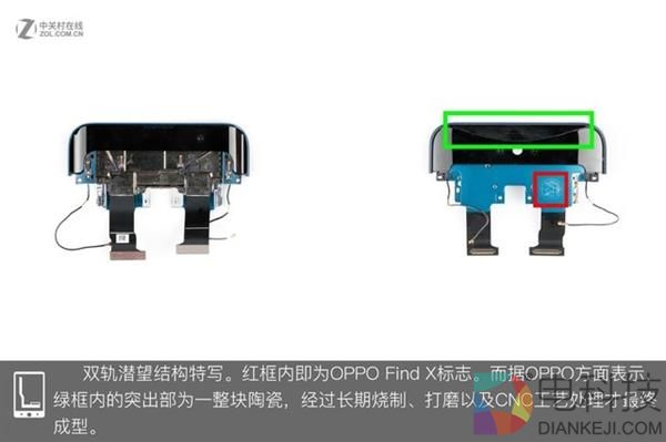 OPPO Find X拆解:双轨潜望暗藏玄机