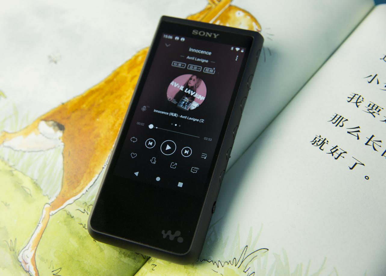 索尼NW-ZX505，行走的黑胶唱片机