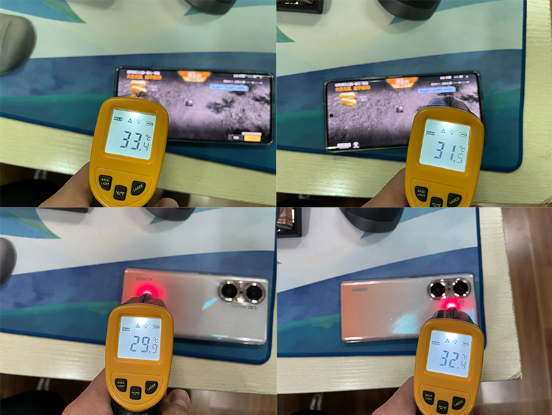 荣耀60温度测试