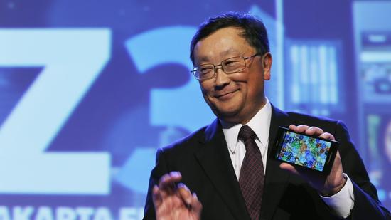 黑莓CEO程守宗：将做足够安全的安卓手机