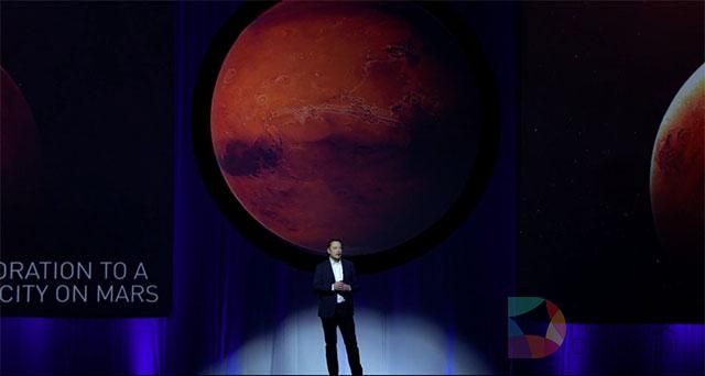 马斯克：未来地球-火星旅行航班化 80天送100人去火星 票价20万