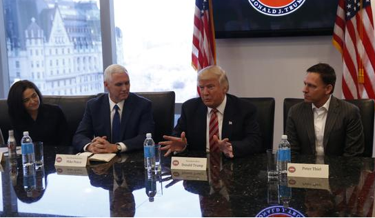 特朗普会见科技大佬没Twitter：他们家规模太小