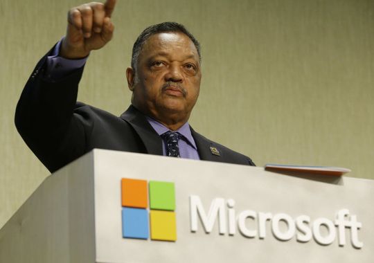 美国黑人民权领袖杰西&middot;杰克森