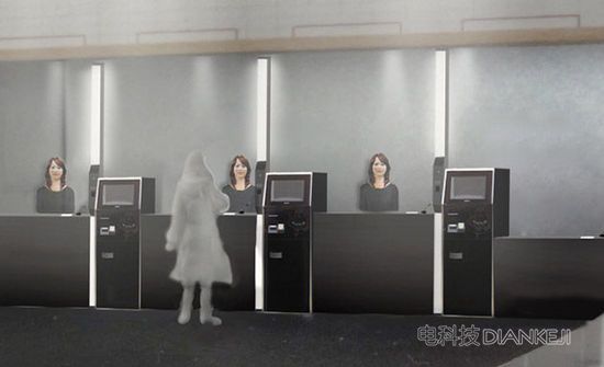 10名机器人约你7月在日本宾馆泡咖啡