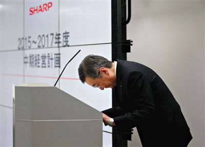 夏普去年巨亏2223亿日元 面临裁员