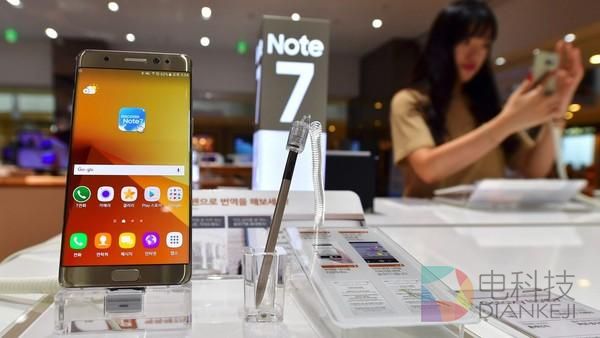 受Note 7召回事件拖累 三星电子市值蒸发140亿美元