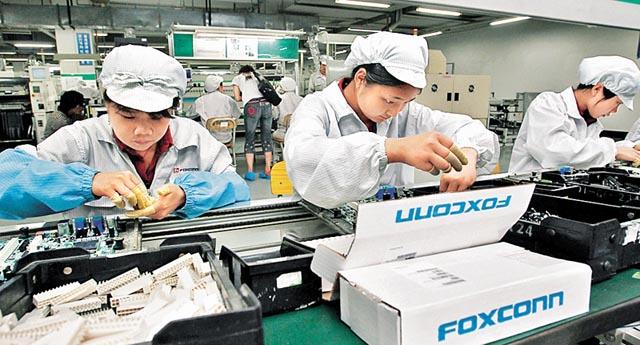 受苹果影响 富士康上市后首次出现年度业绩下滑