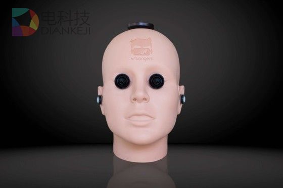 模拟真实第一人称 新型人头模型VR摄影组件亮相