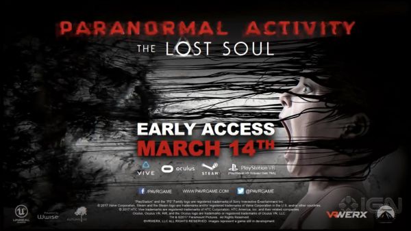 《鬼影实录VR》延期至3月14日发行