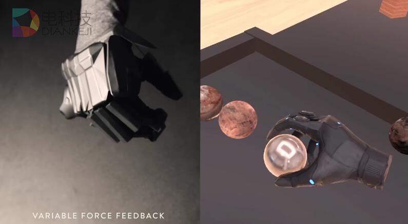 触摸VR中的世界 国外团队研发力回馈VR触觉手套