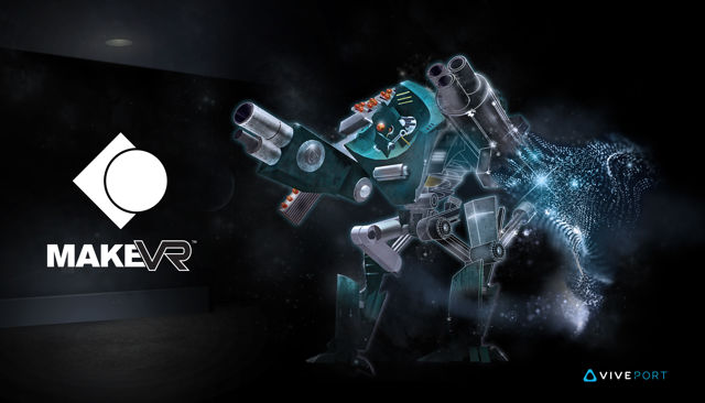 HTC将推广《MakeVR》程序 在VR的世界里进行设计