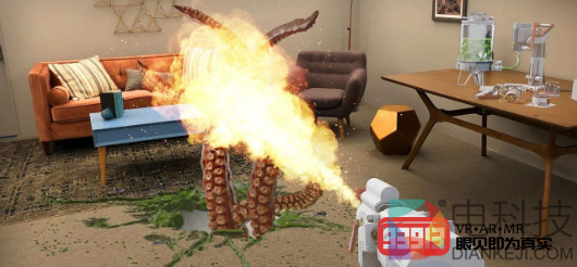 AR游戏《害虫控制》消灭突变蜘蛛和蟑螂