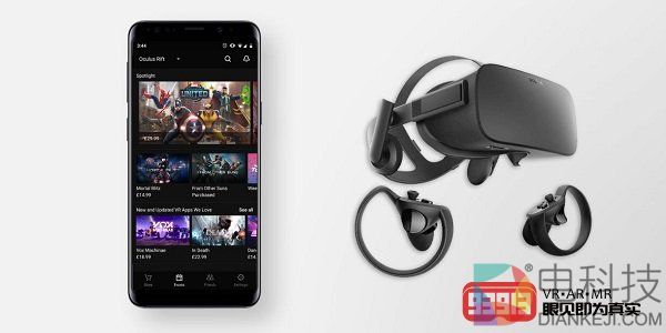 Oculus移动应用程序更新支持Rift用户在PC远程下载安装