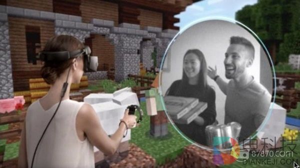 微软新专利：允许VR佩戴者看到部分现实世界