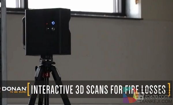 Matterport利用3D扫描相机帮助消防员查看火灾情况