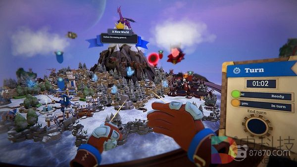 VR战略游戏《SkyWorld》将于2019年初登陆PSVR