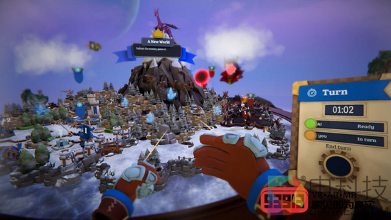 桌面战略游戏《Skyworld》将被移植到PlayStation VR上
