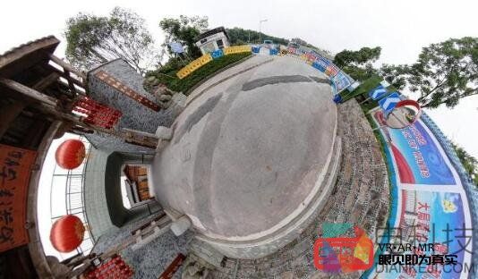 360度全景让你完全沉浸在虚拟场景中