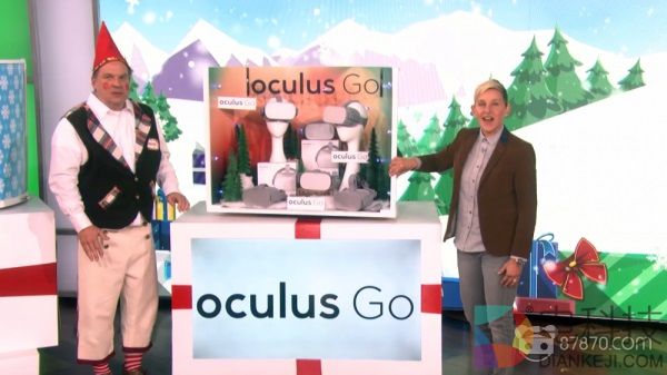 圣诞？营销？艾伦秀现场送Oculus Go头显！