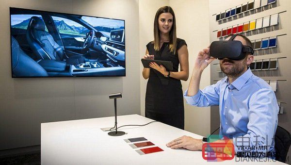 奥迪积极采用VR技术进行汽车销售