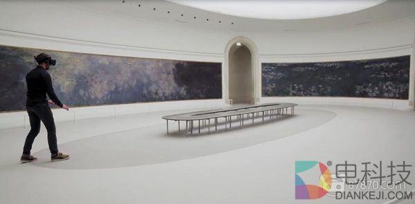 巴黎橘园美术馆将莫奈名画《睡莲》变成了VR体验