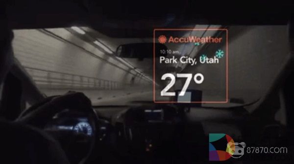 AR眼镜Vuzix Blade新增天气预报功能