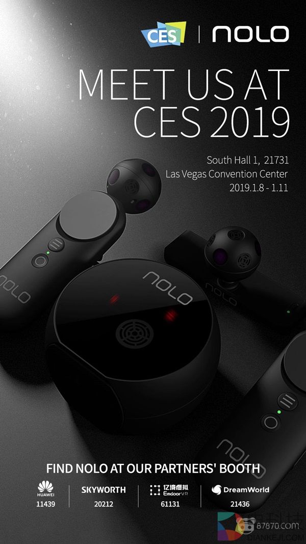 NOLO参展2019 CES 展示Oculus Go “第三种体验”