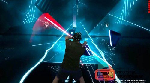 如何在VR游戏《Beat Saber》中自定义光剑皮肤和颜色