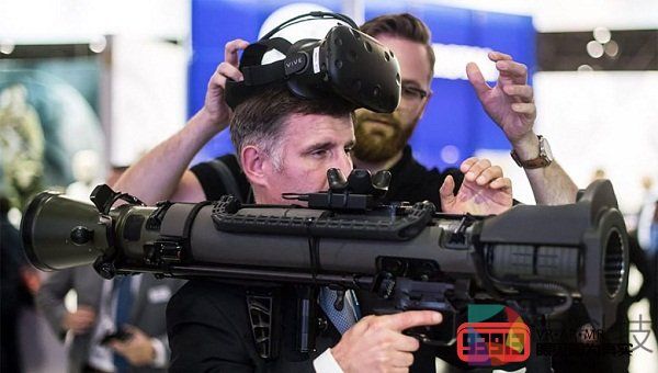 Vobling为Carl Gustaf发射器配备了Vive Tracker