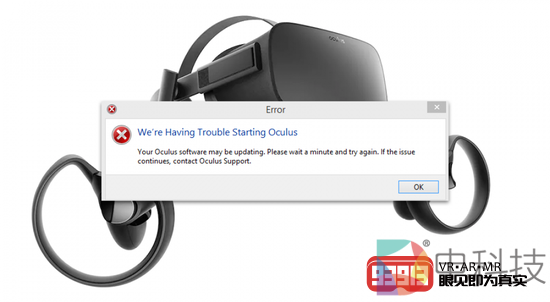 Oculus Rift推出针对其软件的修复解决方法