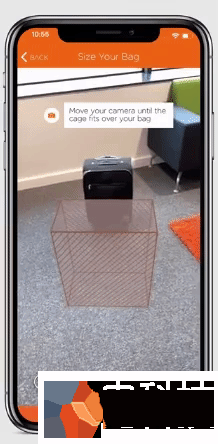 英国航空公司easyJet发布AR应用程序 帮助旅客快速确定行李箱大小