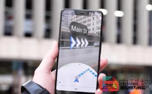 谷歌地图增加AR导航功能
