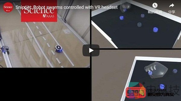 VR和手势跟踪是控制机器人的解决方案