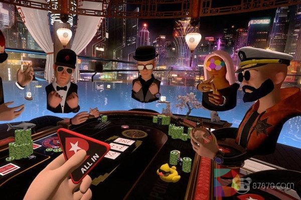 《PokerStars VR》即将上线Oculus Quest
