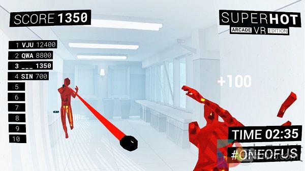 《SUPERHOT VR》街机版现已推出，增加全新游戏模式