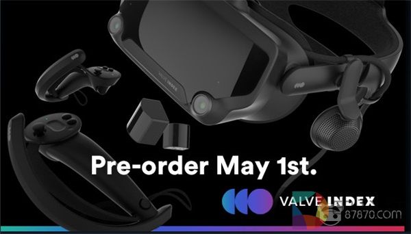 Valve Index正式公布预定价格与发售日期