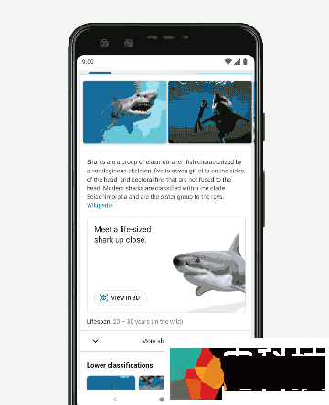 谷歌将推AR搜索功能