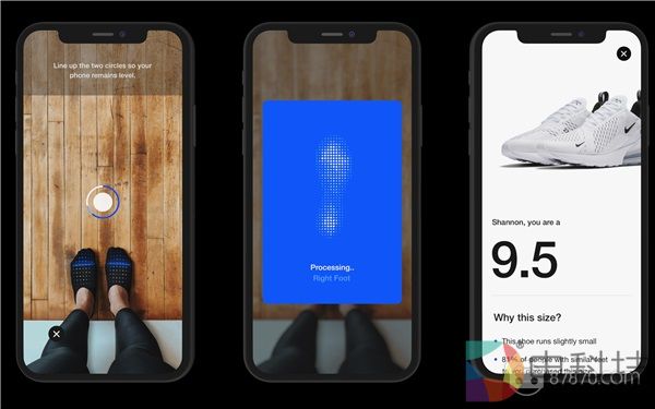 耐克APP将加入AR新功能：妈妈再也不用担心网购买鞋不合脚了！