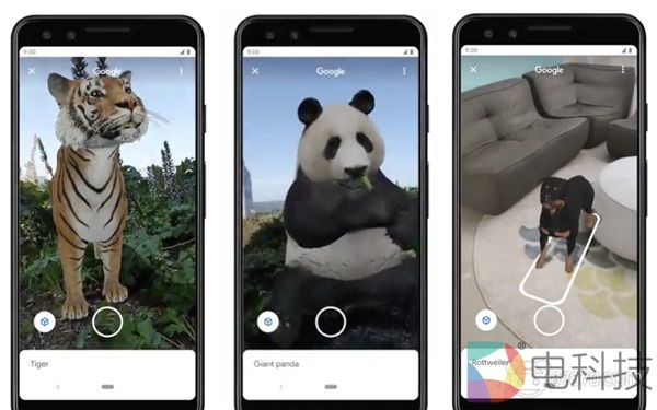 谷歌为手机搜索加入AR功能：让“大熊猫”在你的家里吃竹子