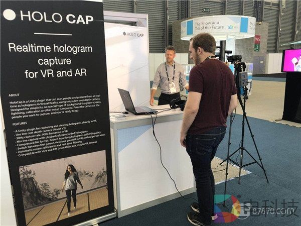 支持Unity！HoloCap展示无Mark点的真人立体捕捉系统