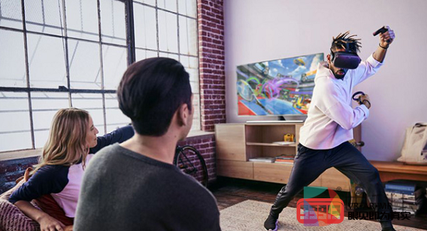 在VR中玩2D游戏的沉浸感远高于电视屏幕