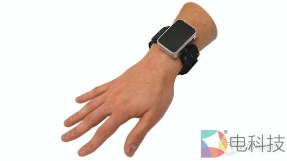 Facebook展示AR/VR交互外设Tasbi力反馈腕带