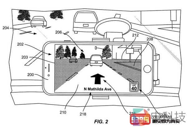 苹果提交AR地图导航专利申请