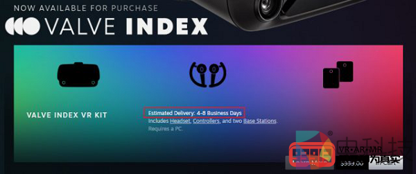Valve Index套件预订火爆超预期将延长发货日期