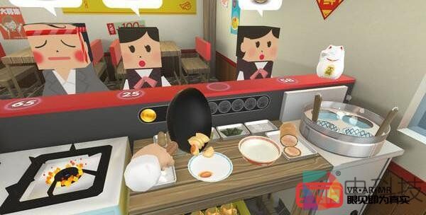 模拟经营VR游戏《柜台战争》拉面达人快来