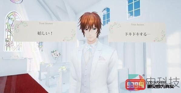 VR模拟游戏《挙式VR鴻上大和編》结婚狂有救了
