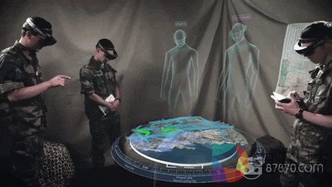 空中客车演示HoloLens全息军事沙盘