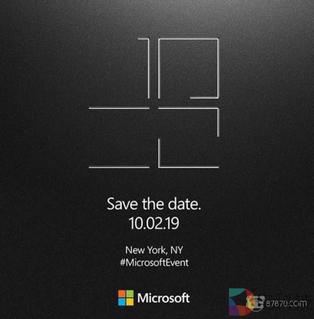 微软将于10月2日举行发布会活动