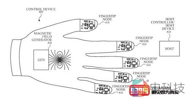 Apple发布VR触觉手套专利