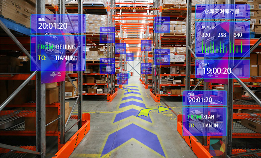 智慧仓储新模式，看谷东AR怎么玩？